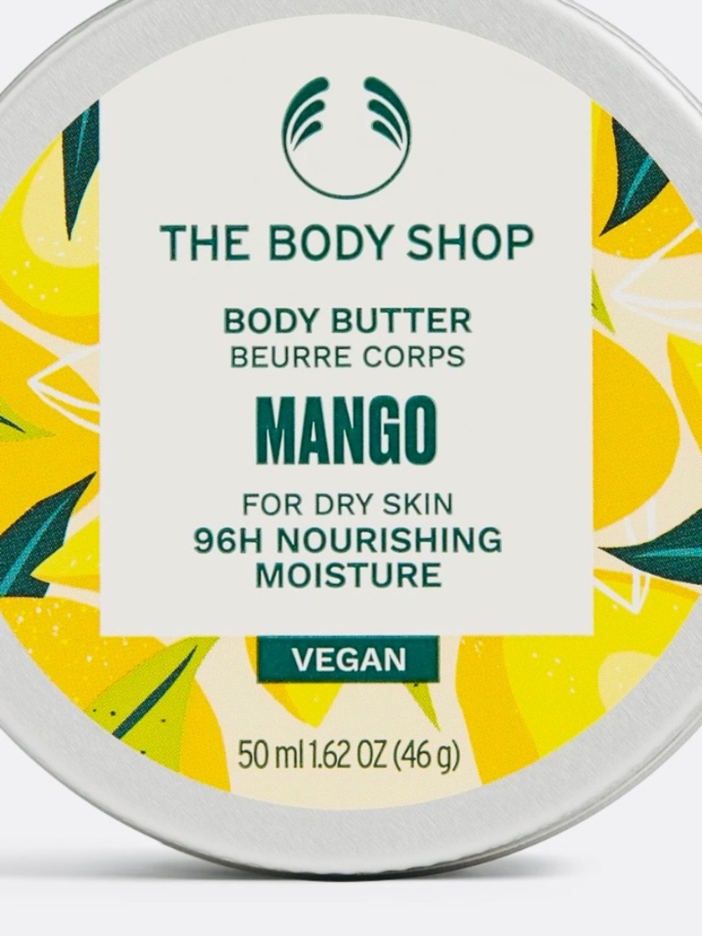 (3/30$) THE BODY SHOP BODY BUTTER MANGO FOR DRY SKIN